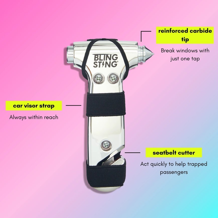 Assorted Emergency Escape Hammers - Bling Sting